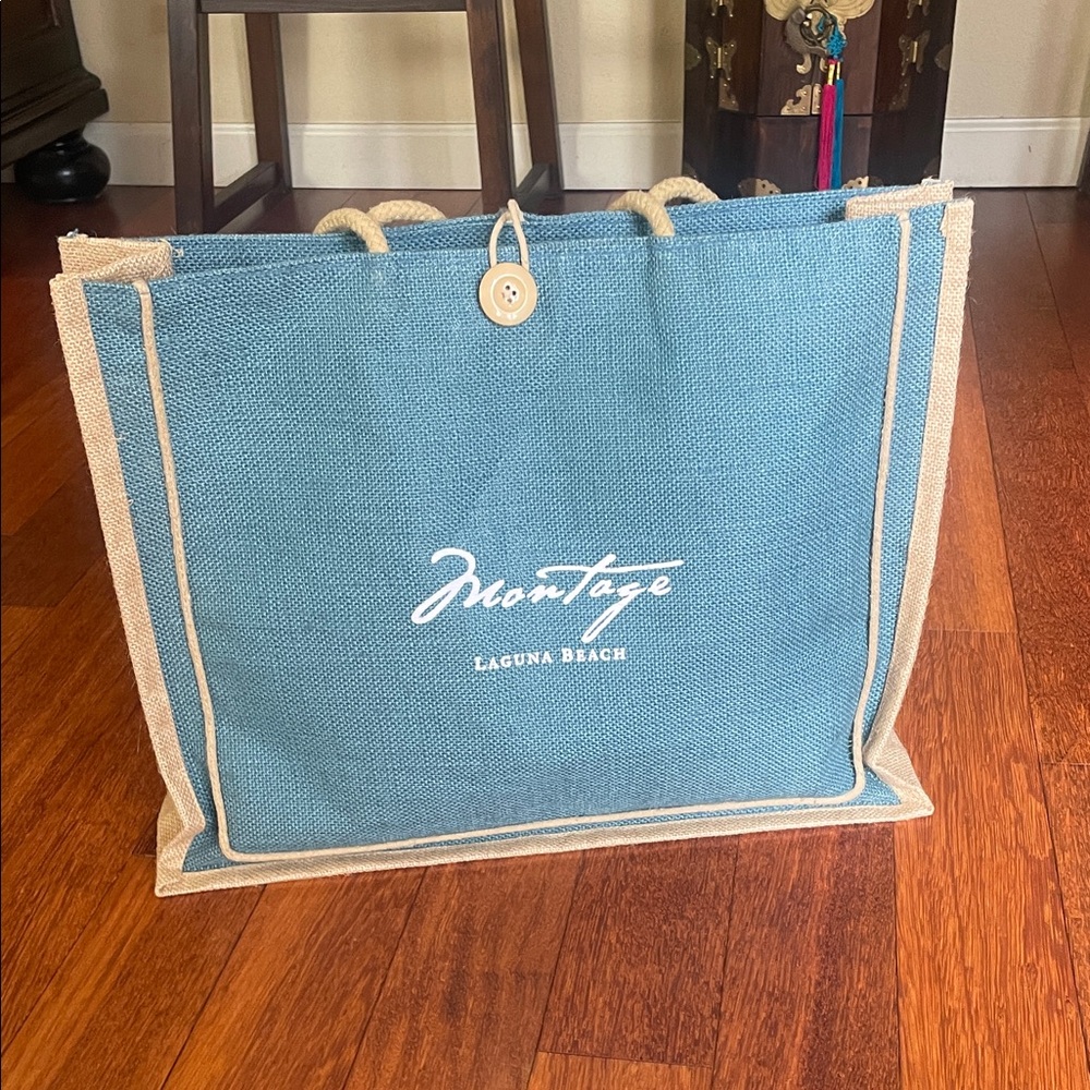 Blue Tote Bag